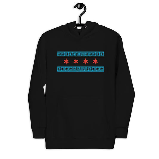 Greek-Chicago (Unisex Hoodie)