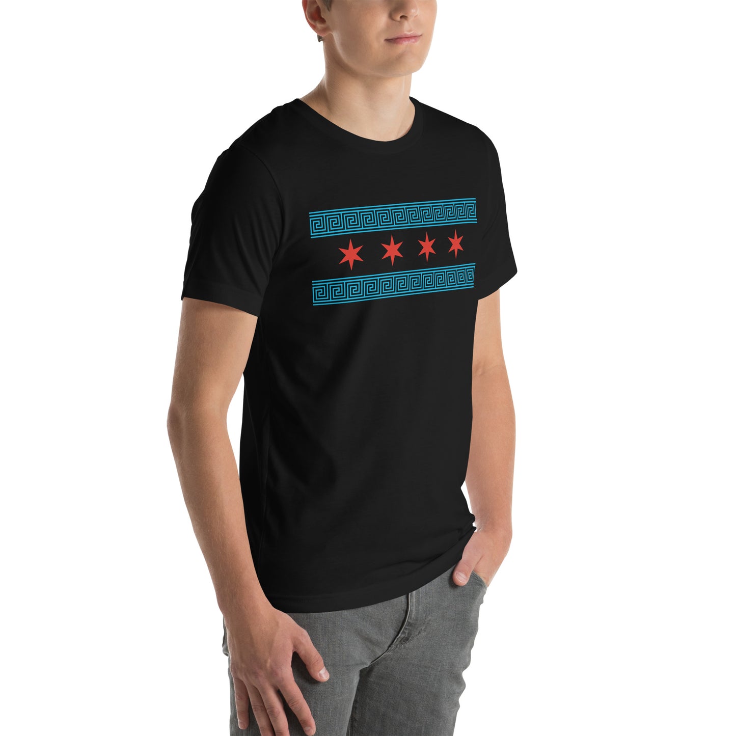 Greek-Chicago (Unisex t-shirt)