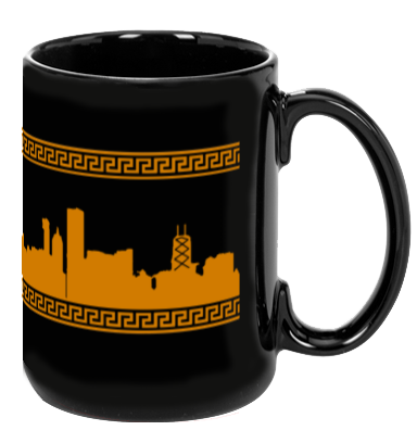 Classical Skyline - Chicago (15oz. Coffee Mug)