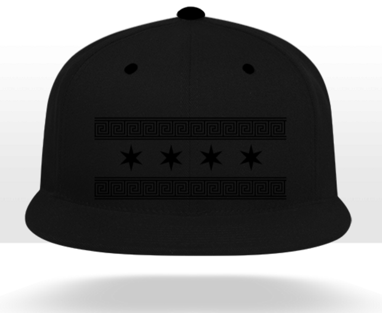 Monochrome Greek-Chicago Snapback