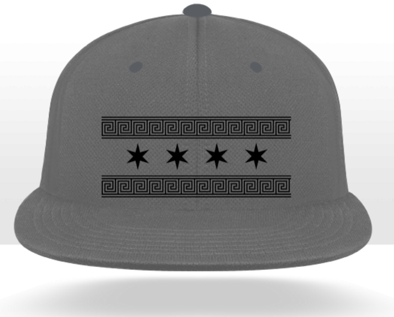 Monochrome Greek-Chicago Snapback