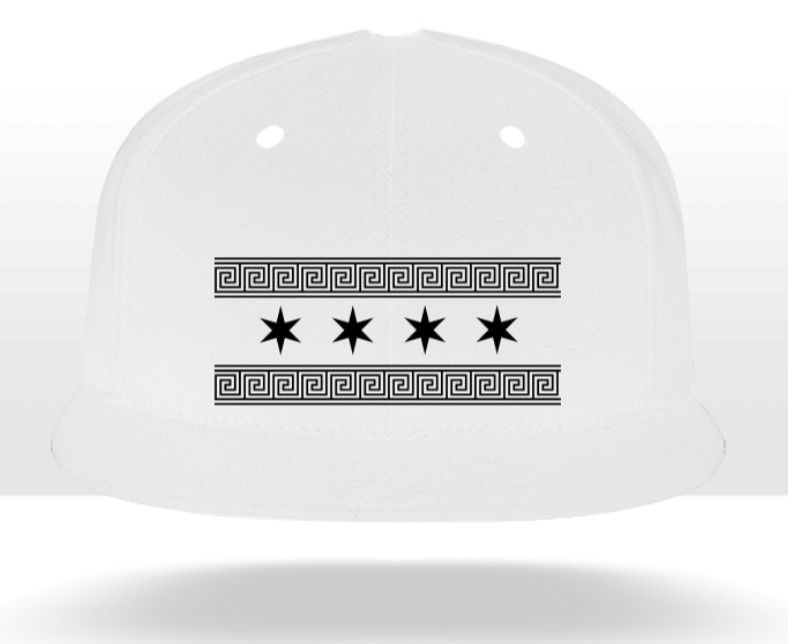 Monochrome Greek-Chicago Snapback