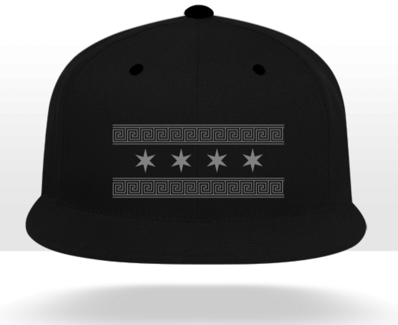 Monochrome Greek-Chicago Snapback