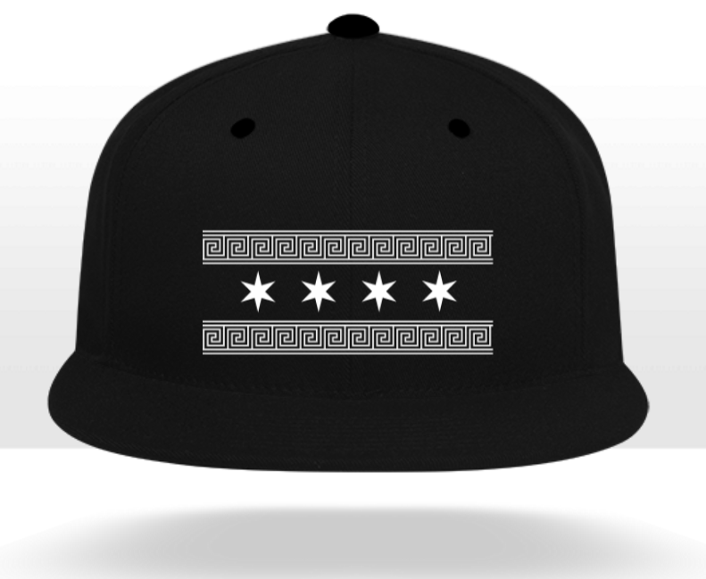 Monochrome Greek-Chicago Snapback