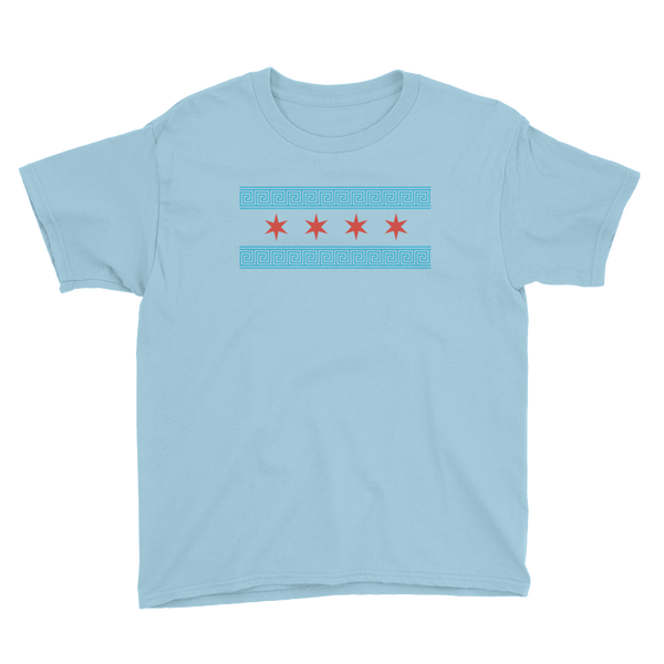 Greek-Chicago Flag (Kids - Boys T-Shirt)