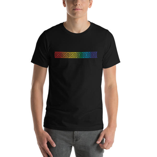 Greek and Proud (Short-Sleeve Unisex T-Shirt)