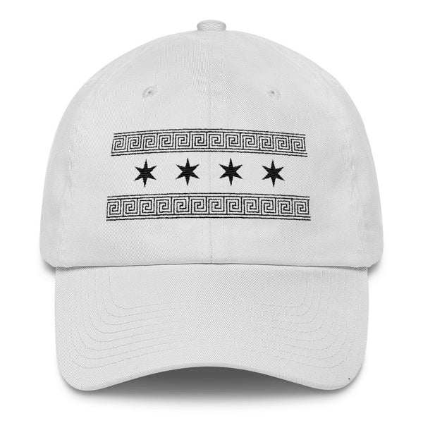Greek-Chicago Monochrome Cap