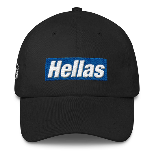 Hellas - Blue (Classic Dad Cap )